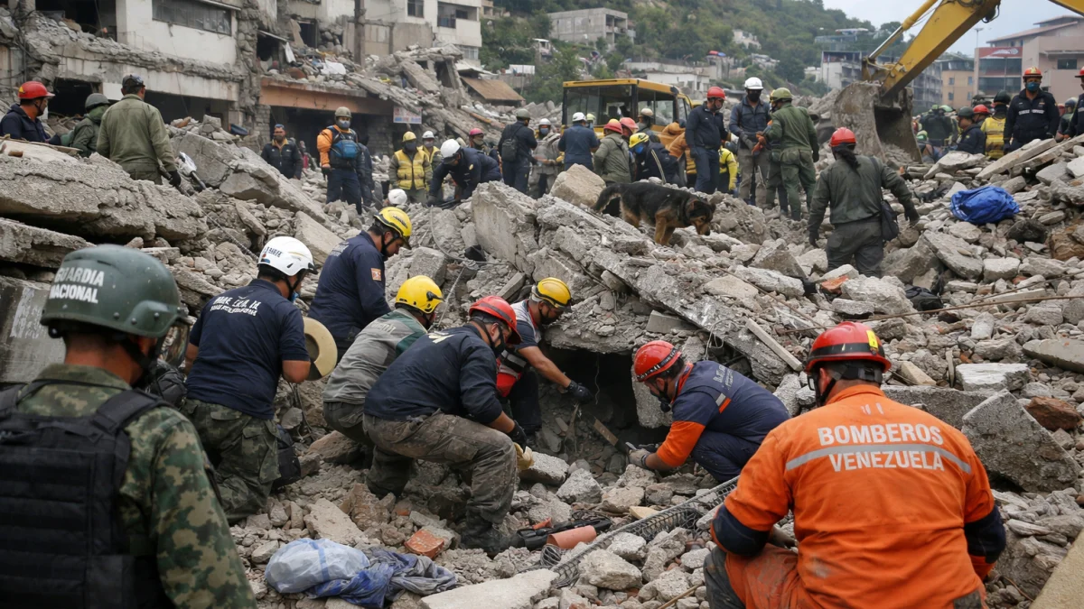 Death Toll Rises to Over 1,400 as Rescuers Hunt Survivors in Venezuela Earthquakes