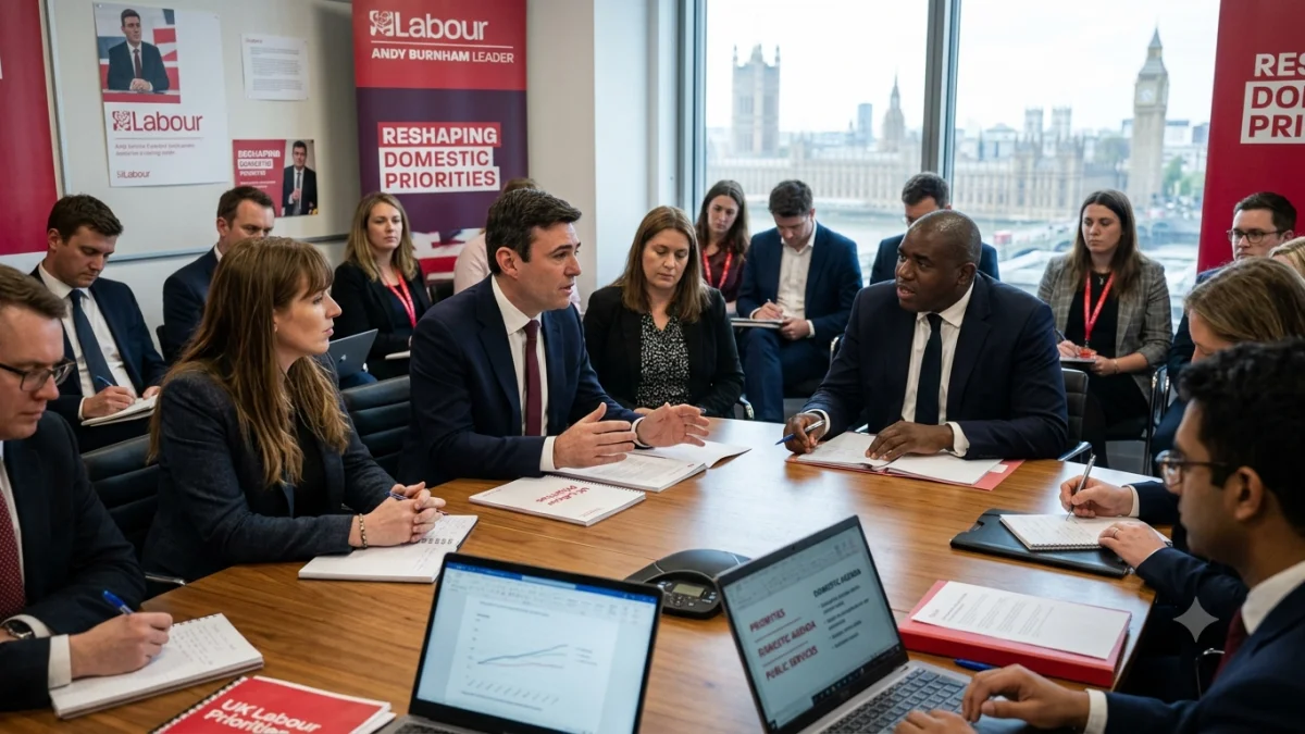 UK Labour Leadership Transition Reshapes Domestic Priorities Under Burnham