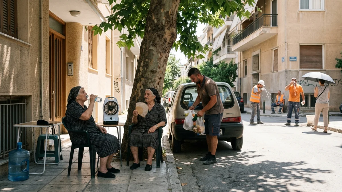 Communities Adapt as Extreme Heat Disrupts Daily Life Across a Warming Europe