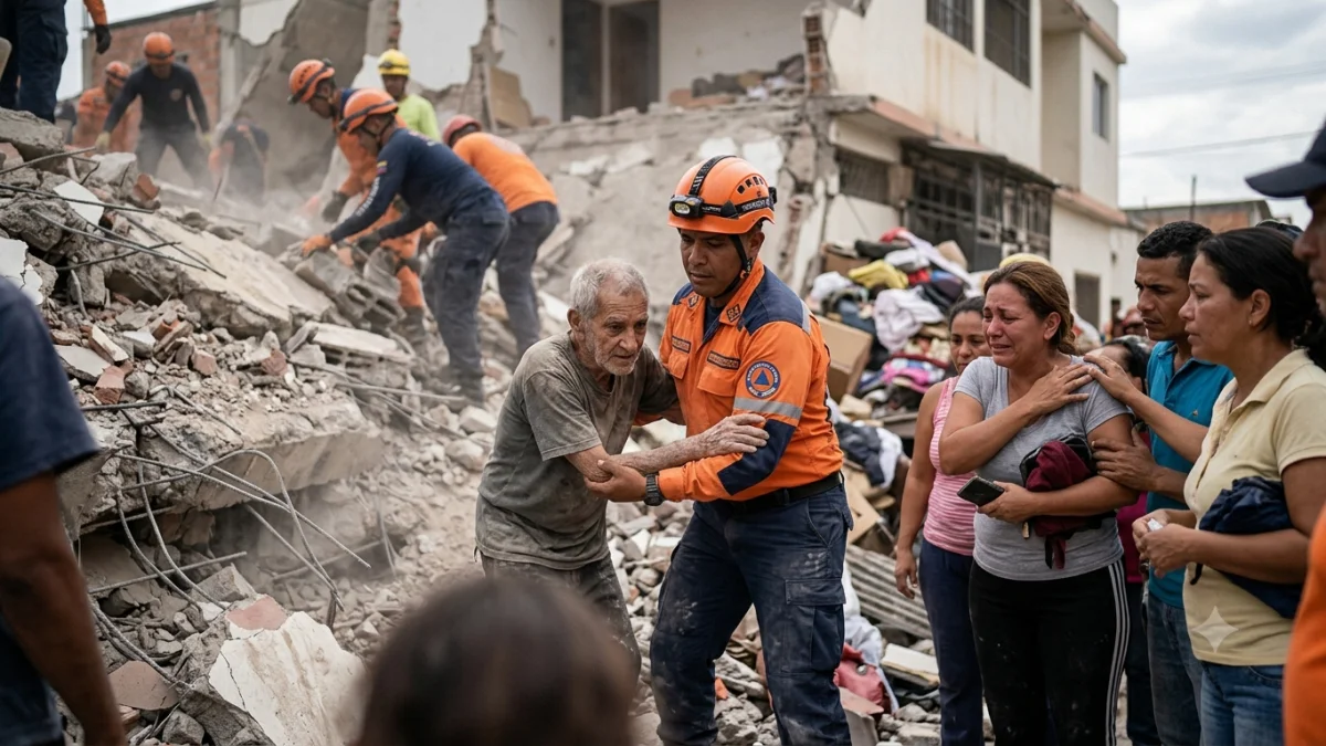 Venezuelan Families Cling to Hope as Rescuers Pull Survivors from Rubble Weeks After Quakes