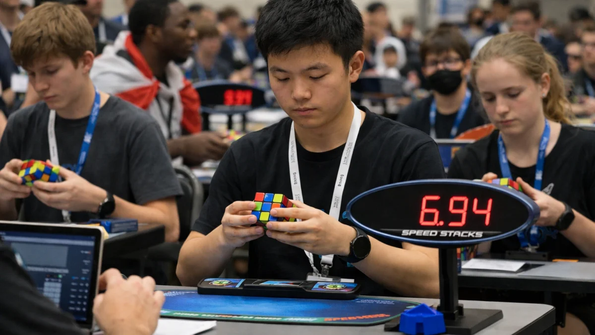Rubik's Cube Speedcubing Competition Draws Global Participants