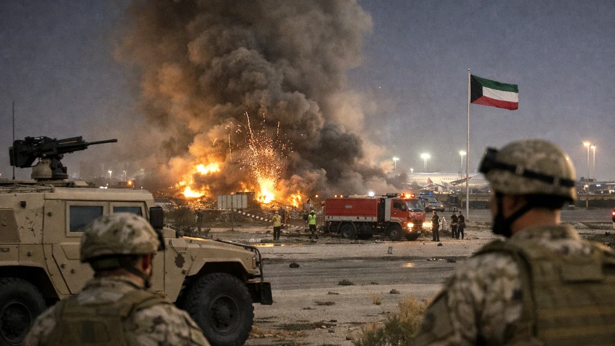 Iran Launches Strikes on Bahrain and Kuwait Targets Amid Regional Tensions