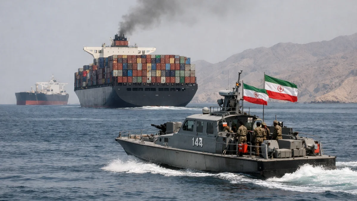 Shipping Disruptions in Strait of Hormuz Impact Global Trade
