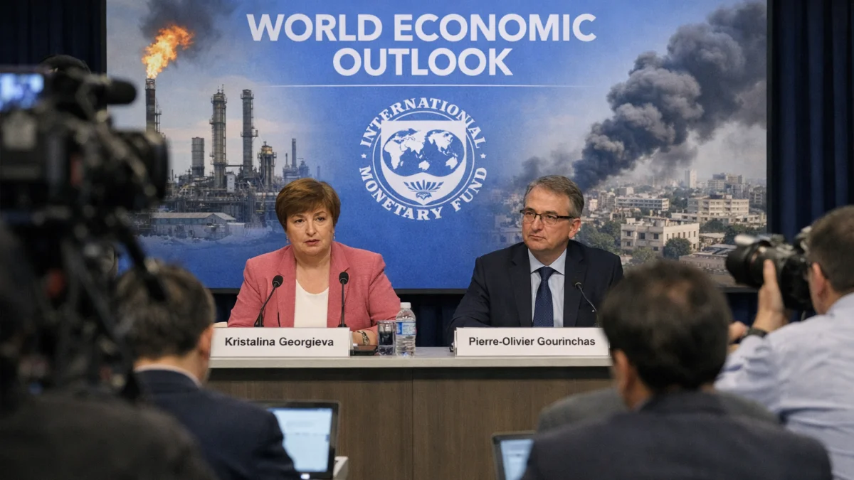 IMF Projects Global Growth Slowdown Due to Middle East Instability