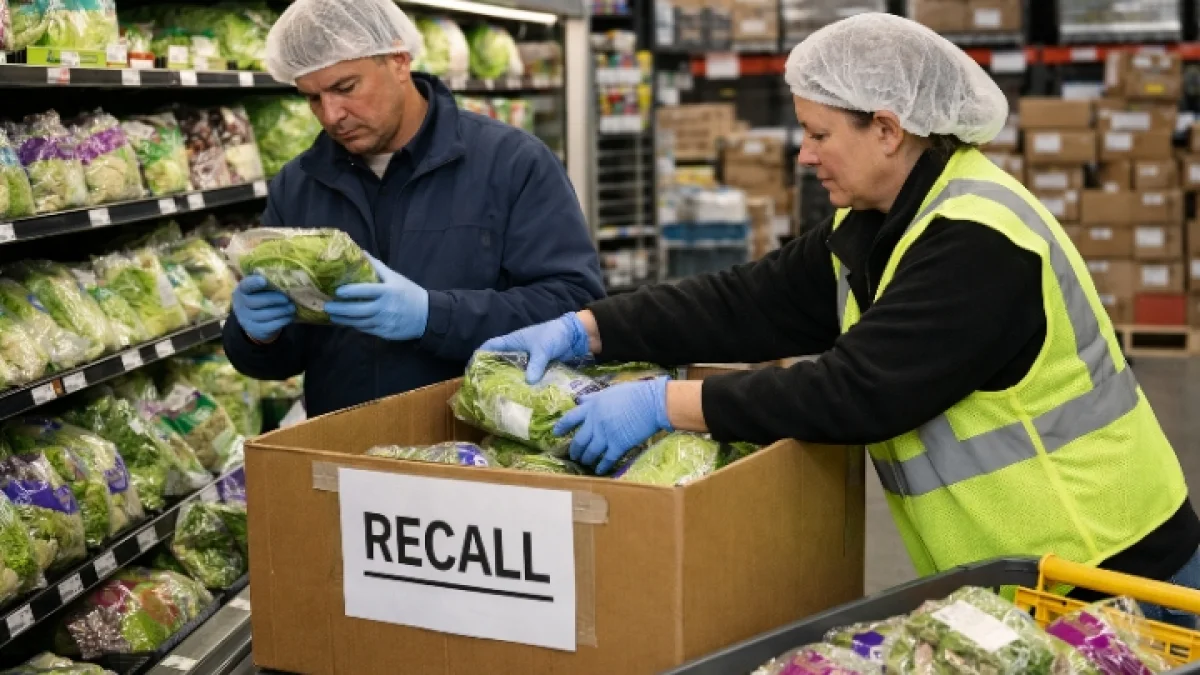 Multiple States Affected by Lettuce Recall Due to Parasite Risk
