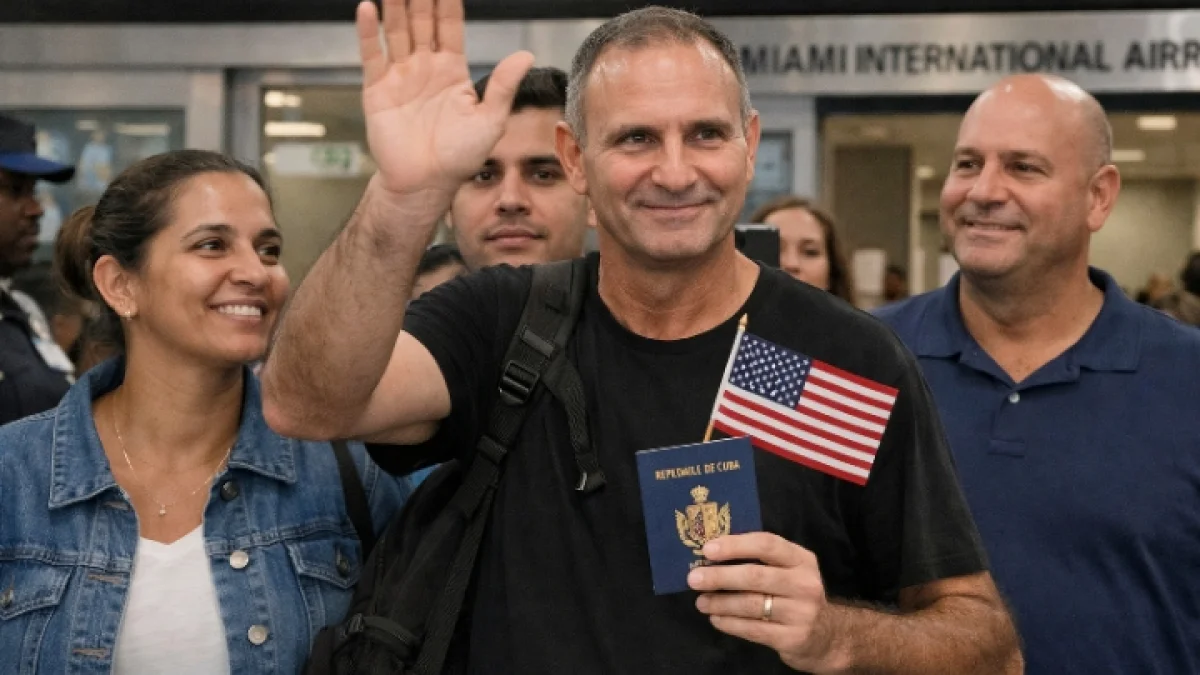 Cuban Dissident Begins New Chapter in U.S. Exile After Years in Prison