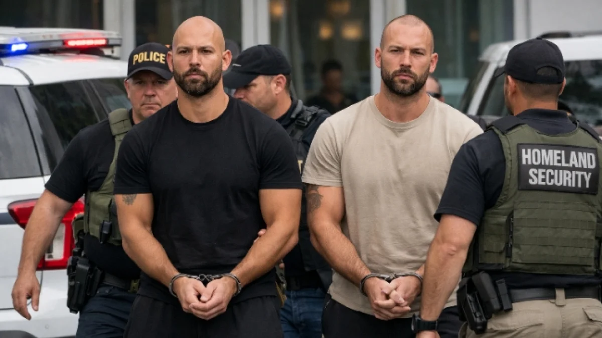 UK Seeks Extradition of Tate Brothers After Arrest in Miami