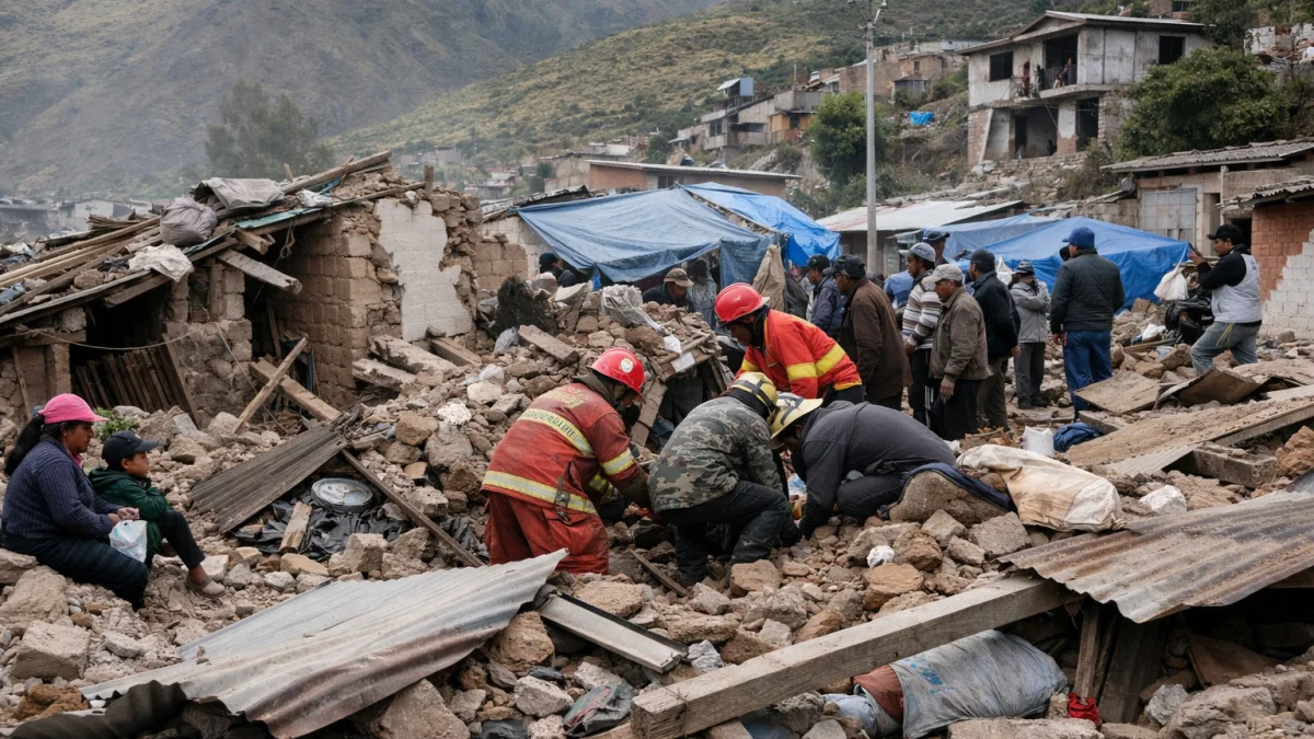Peruvian Earthquake Kills at Least Five and Displaces Hundreds in Junin Region