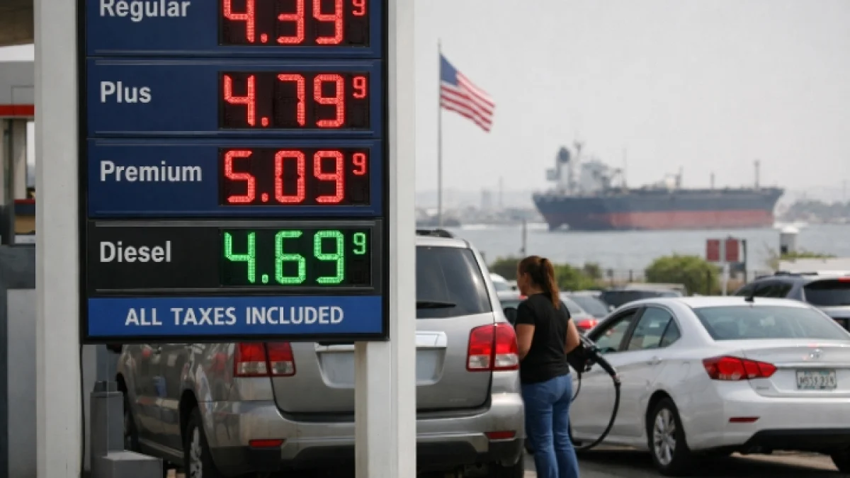 Rising US Gas Prices Signal Broader Energy Market Fallout From Hormuz Tensions
