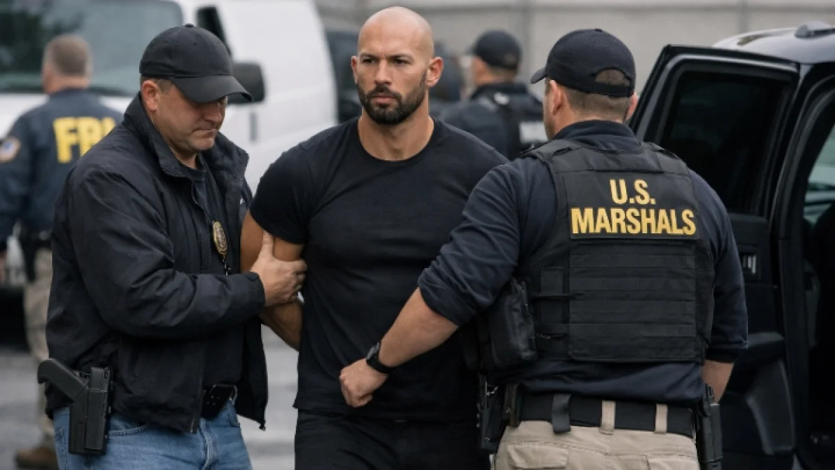 Andrew Tate Arrested in US on UK Rape and Sex Trafficking Charges