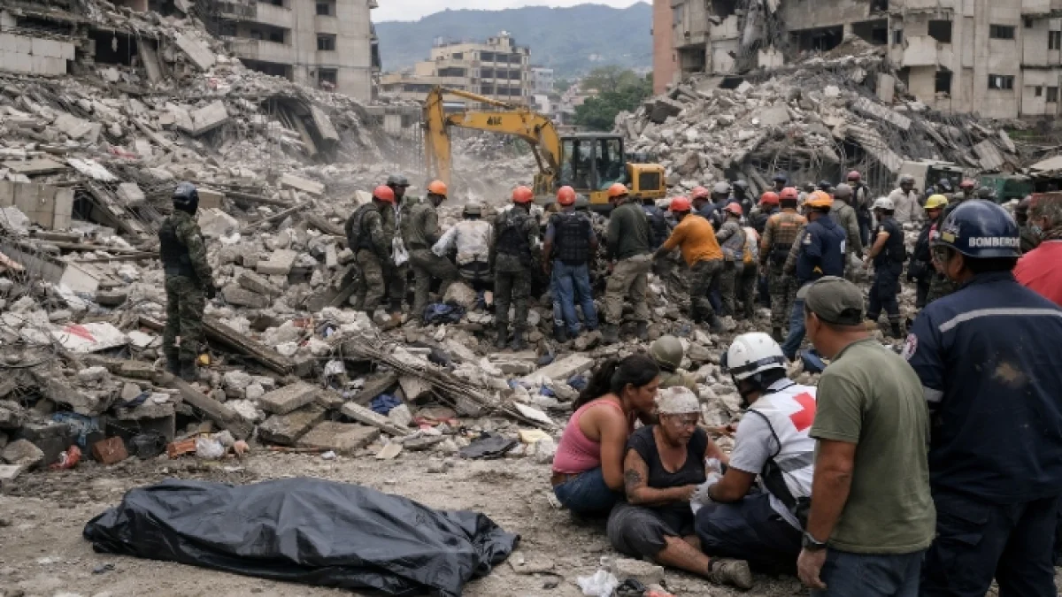 Venezuela Earthquake Death Toll Exceeds 2300 With National Mourning