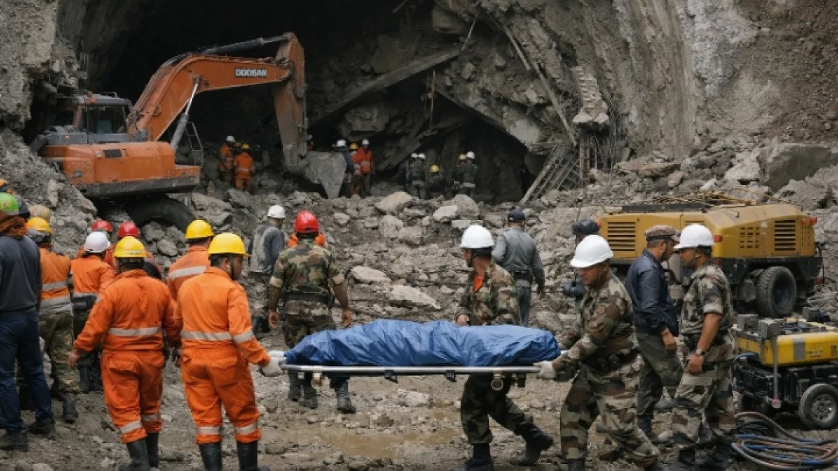 Seven Dead in Sikkim Tunnel Collapse at Hydro Project Site