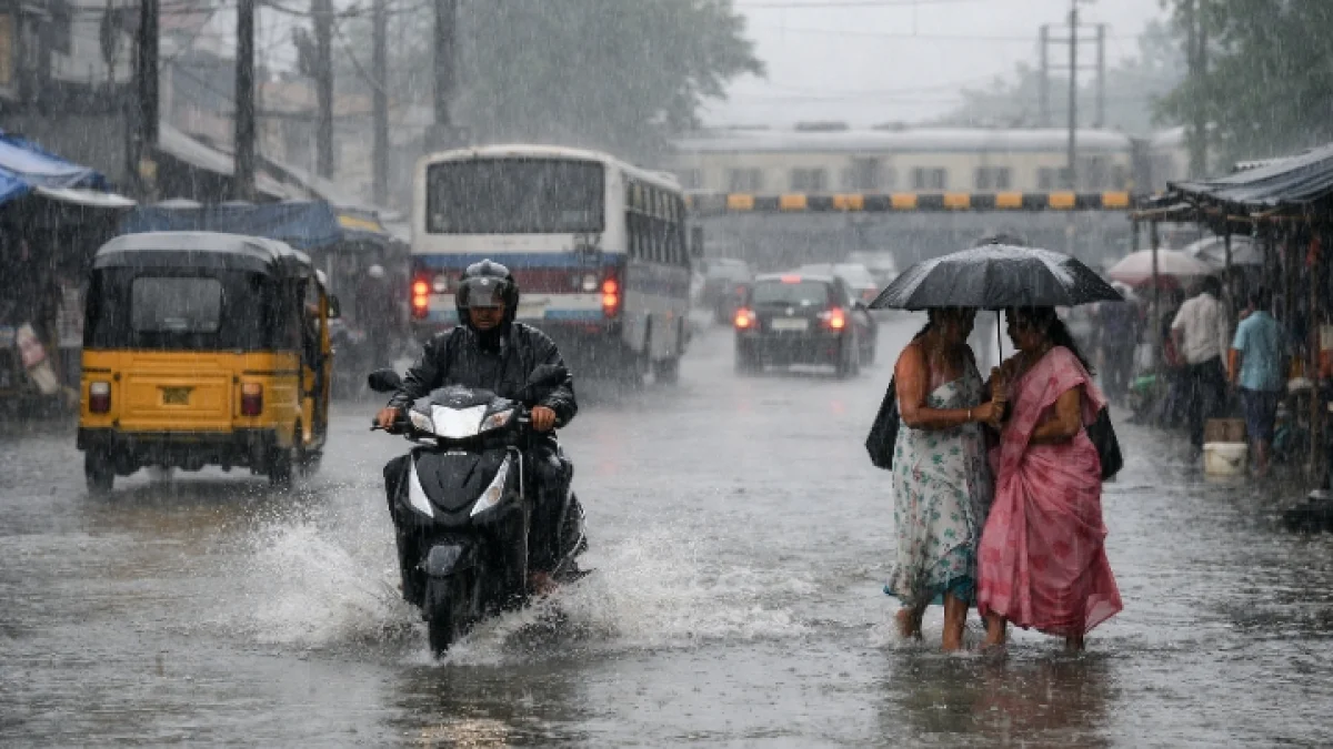 IMD Issues Heavy Rain Alerts for Several Northern and Eastern States