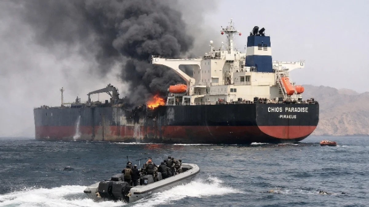 Greek Shipping Tankers Attacked Near Oman Coast Amid Regional Tensions