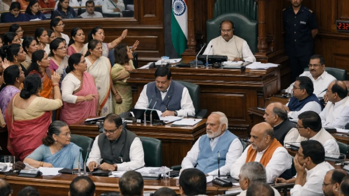 Indian Parliament Session Sparks Debate on Women Reservation Bill