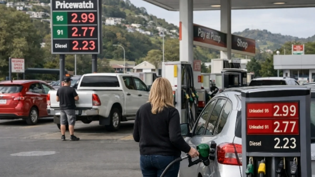 New Zealand Inflation Surges to 4.1 Percent Driven by Fuel Costs