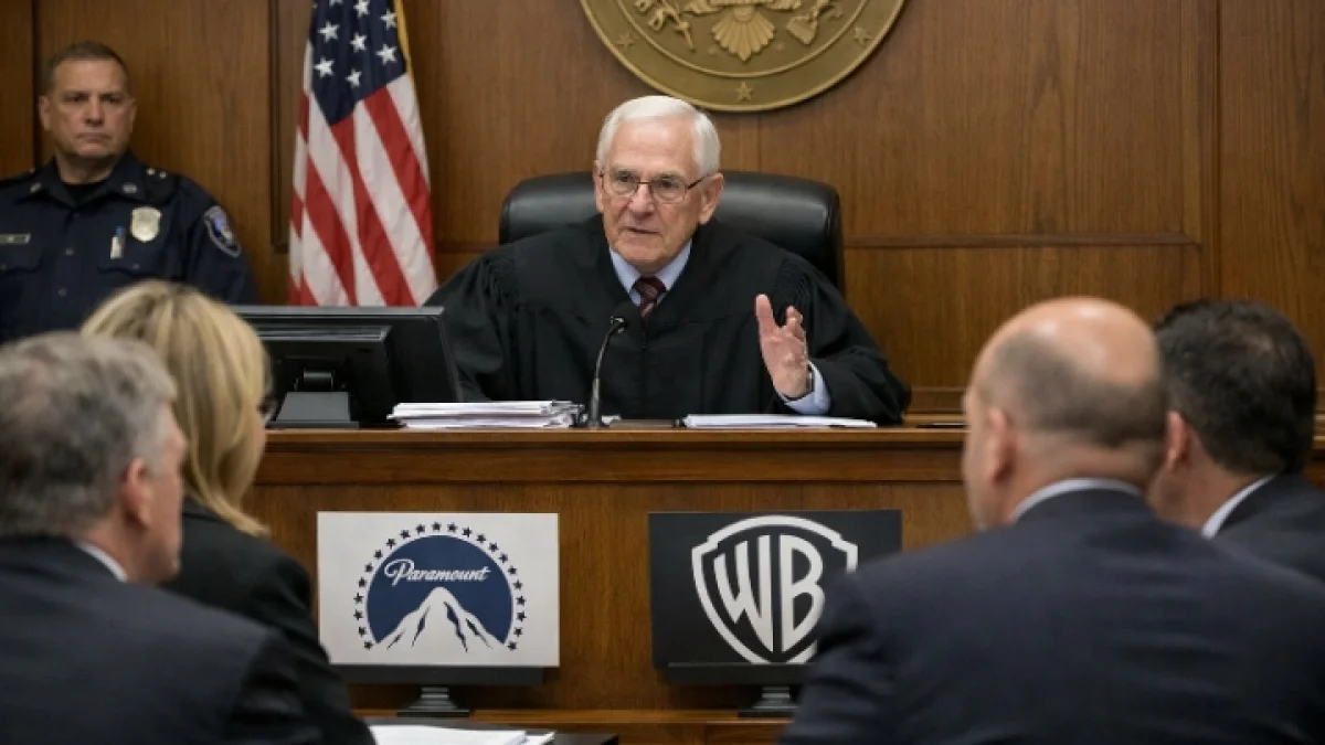 Federal Judge Halts Paramount-Warner Bros Merger on Antitrust Grounds