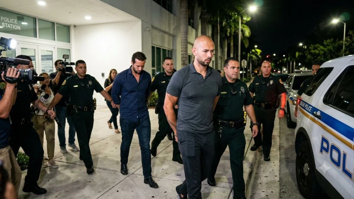 Andrew and Tristan Tate Face Arrest in Miami on Rape Charges