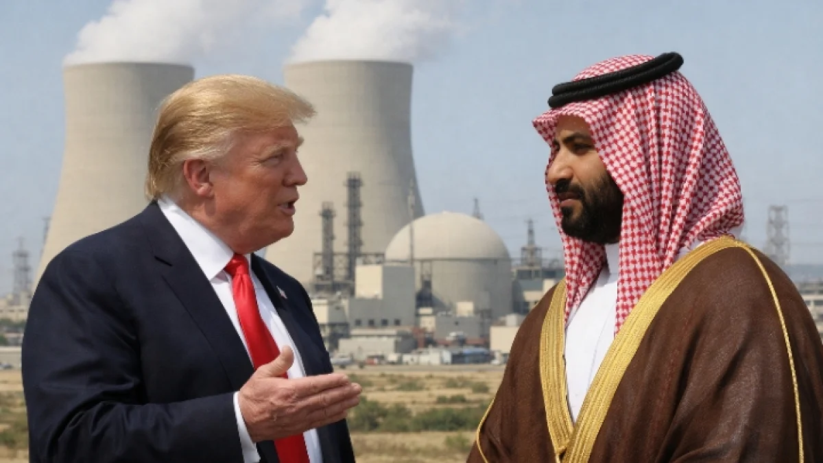 Trump Endorses Saudi Nuclear Deal Allowing Uranium Enrichment