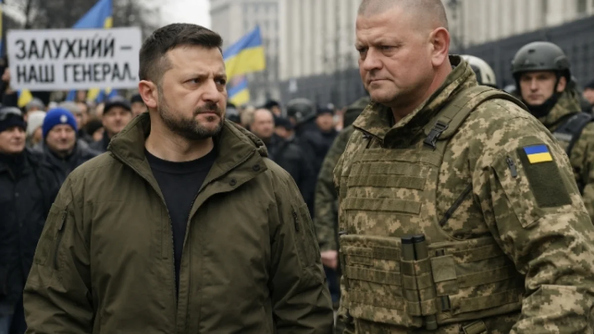 Zelensky Sacks Ukraine Army Chief Amid Political Protests