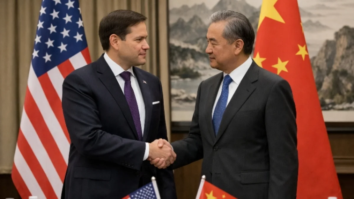 Rubio Meets Chinese Foreign Minister Amid South China Sea Tensions