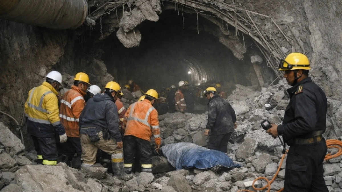 Methane Gas Leak Caused Deadly Sikkim Tunnel Collapse