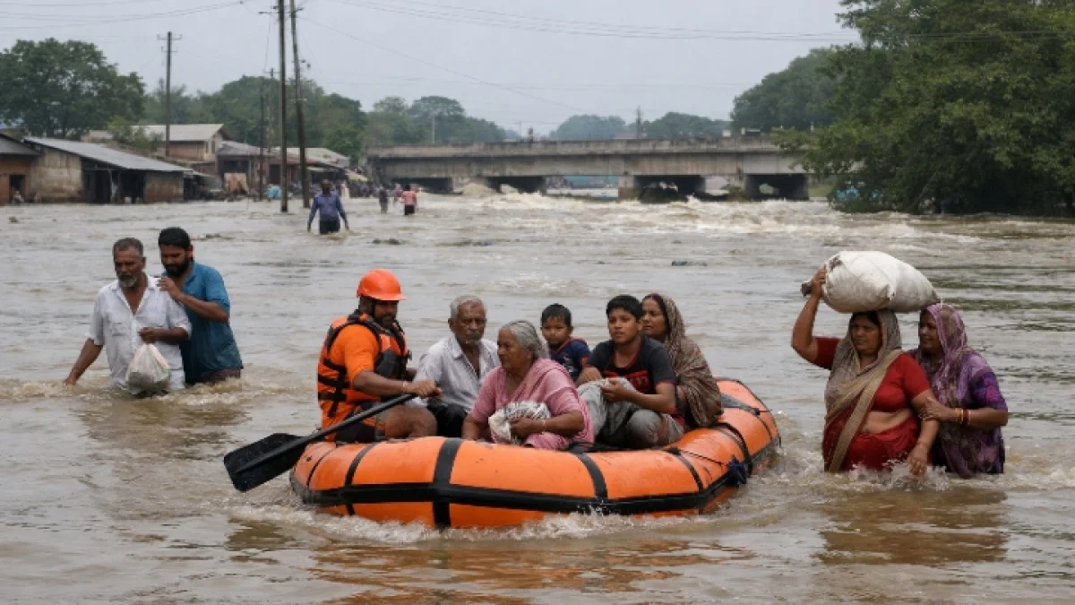 Flood Alerts Issued as Rivers Swell in Multiple Indian States