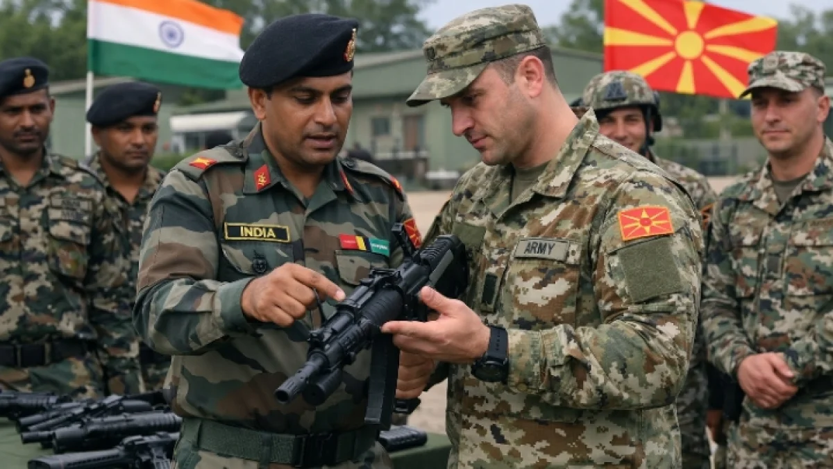 India Strengthens Ties With North Macedonia Through Training Slots