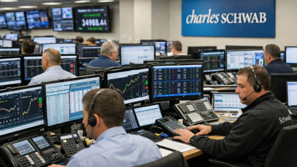 Charles Schwab Reports Record Trading Volume in Second Quarter