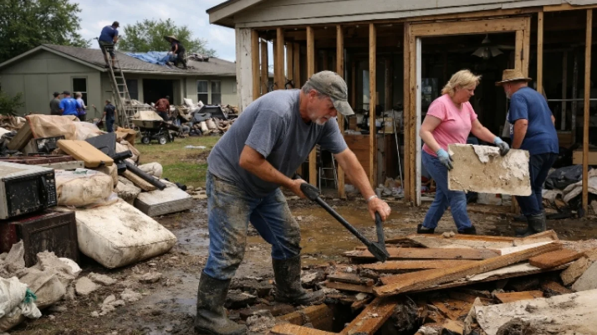 Flood-Affected Residents in Texas Rebuild After Repeat Disasters Hit the Same Communities