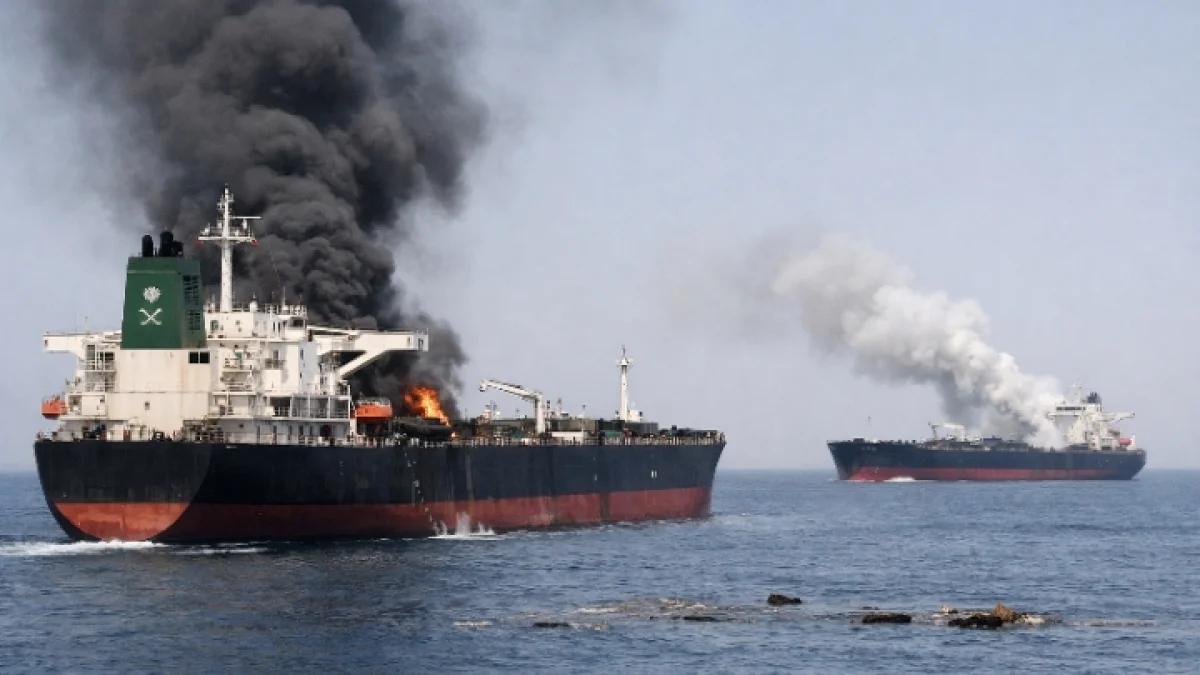 Houthis Claim Attacks on Two Saudi Oil Tankers in Red Sea