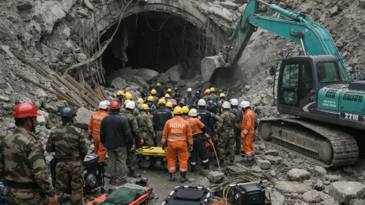 Sikkim Tunnel Collapse Death Toll Rises to 22 Workers