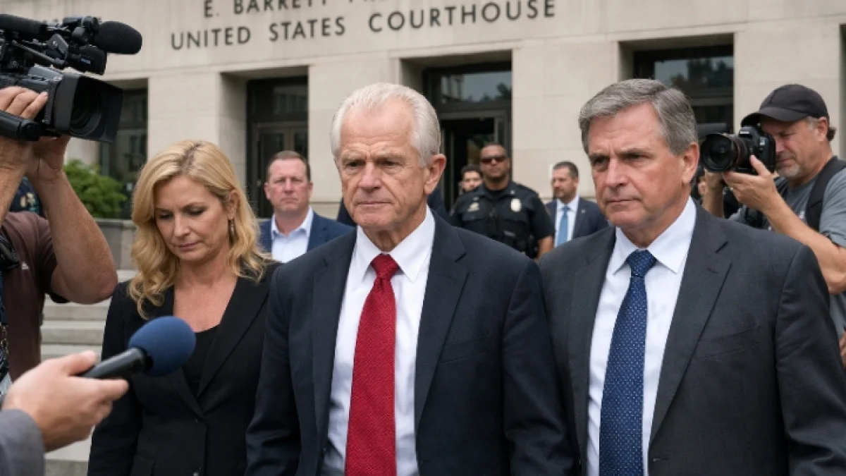 Court Upholds Conviction of Former Trump Aide Peter Navarro