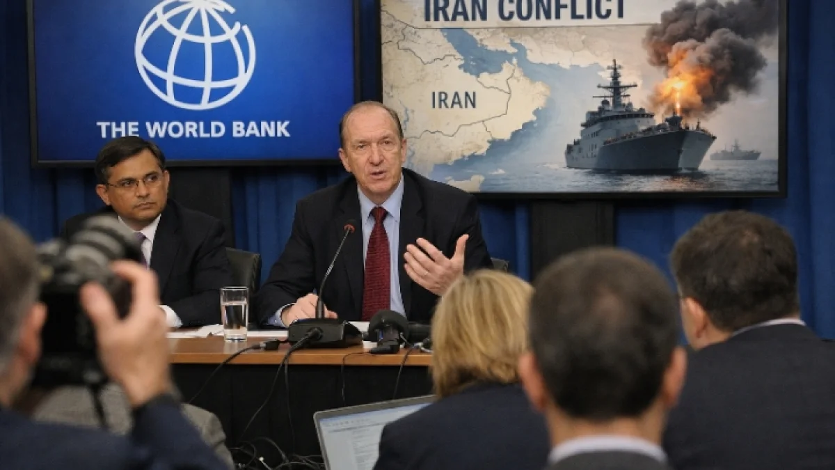 World Bank Warns Iran War Could Slow Global Economic Growth