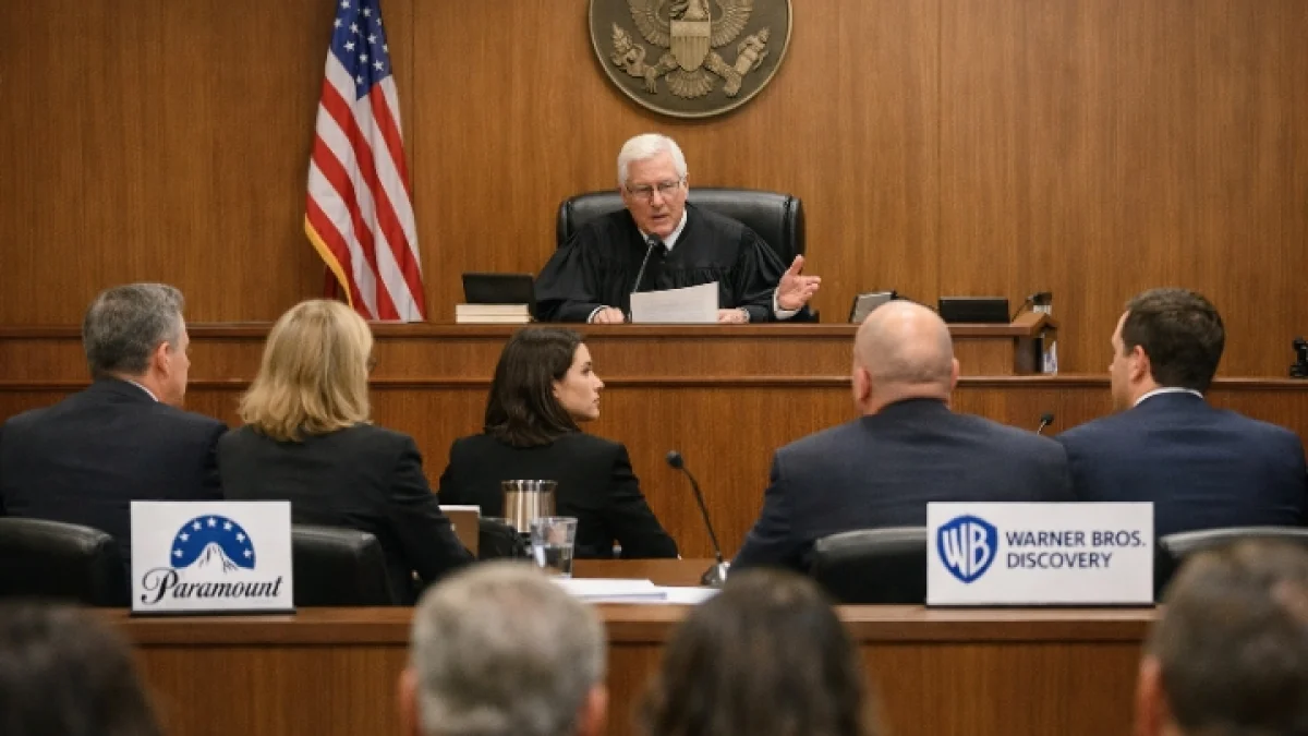 Judge Halts Paramount Warner Bros Discovery Merger on Antitrust Grounds