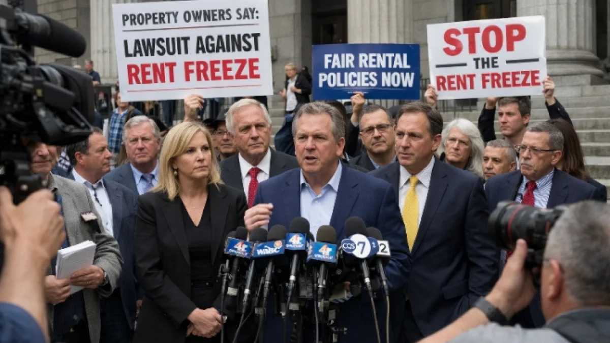 Landlords Sue New York City Over New Rent Freeze Policy