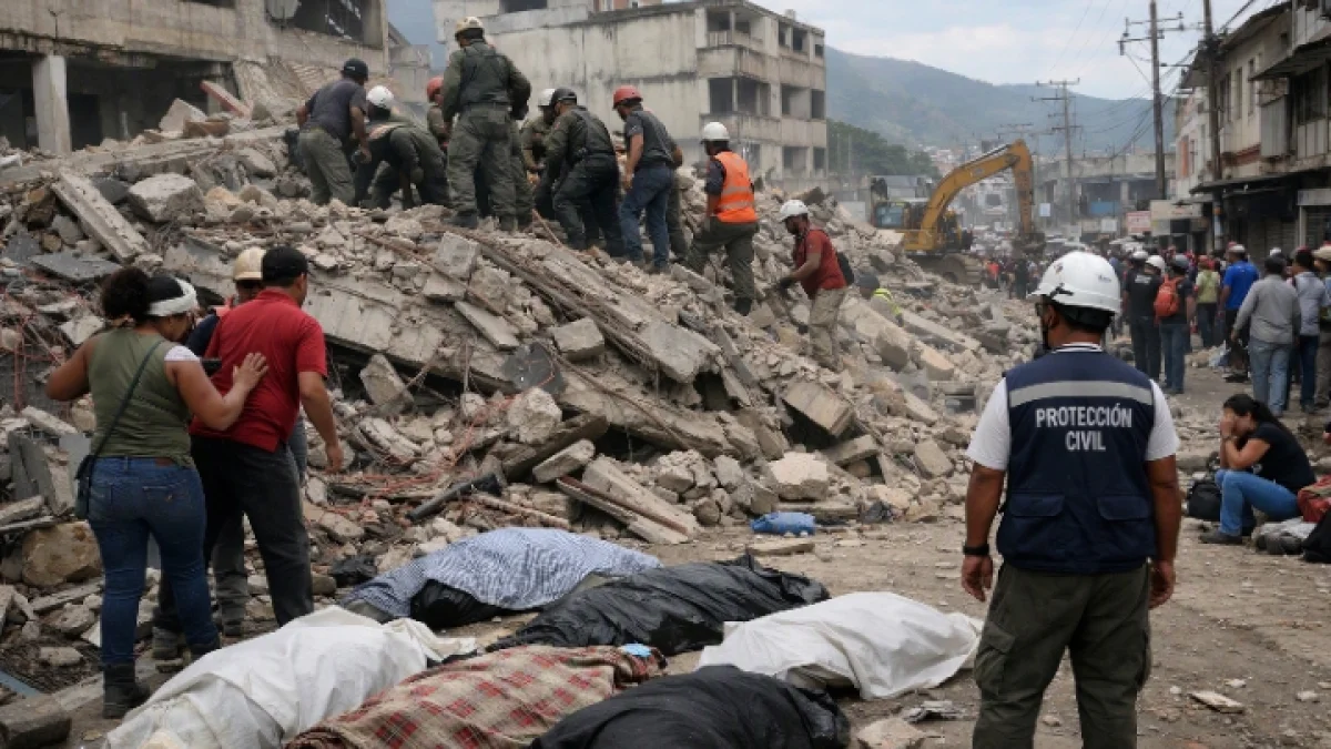 Venezuela Earthquake Death Toll Climbs Past 5500