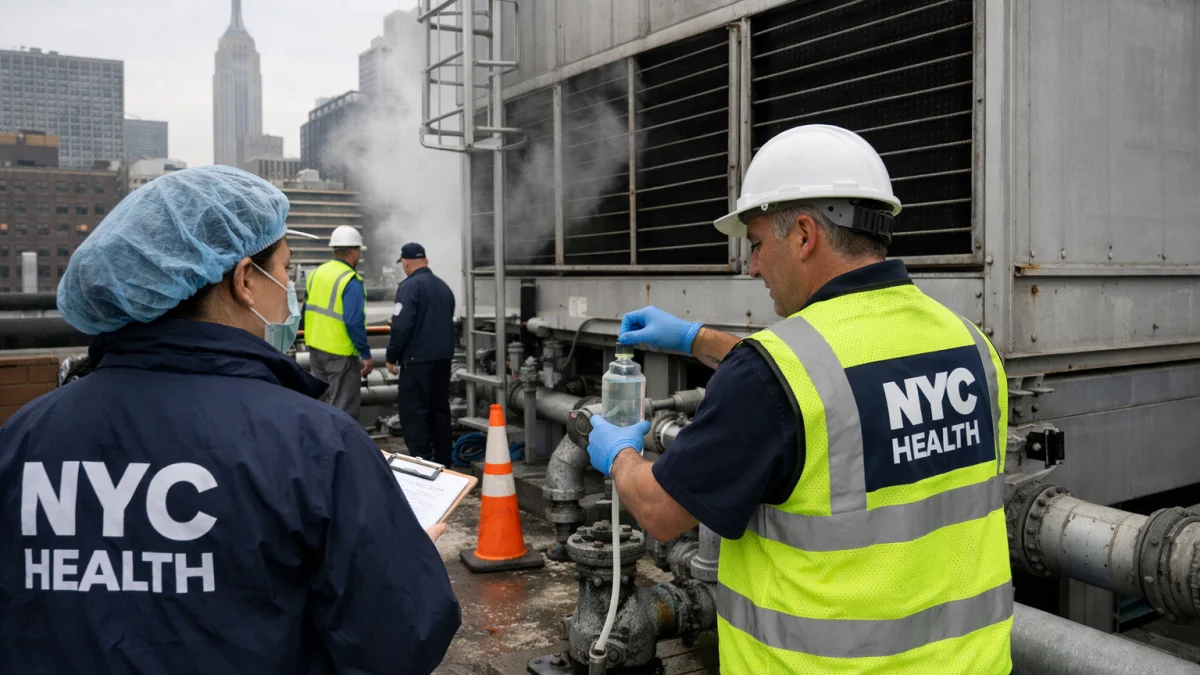 New York City Responds to Legionnaires Disease Cluster