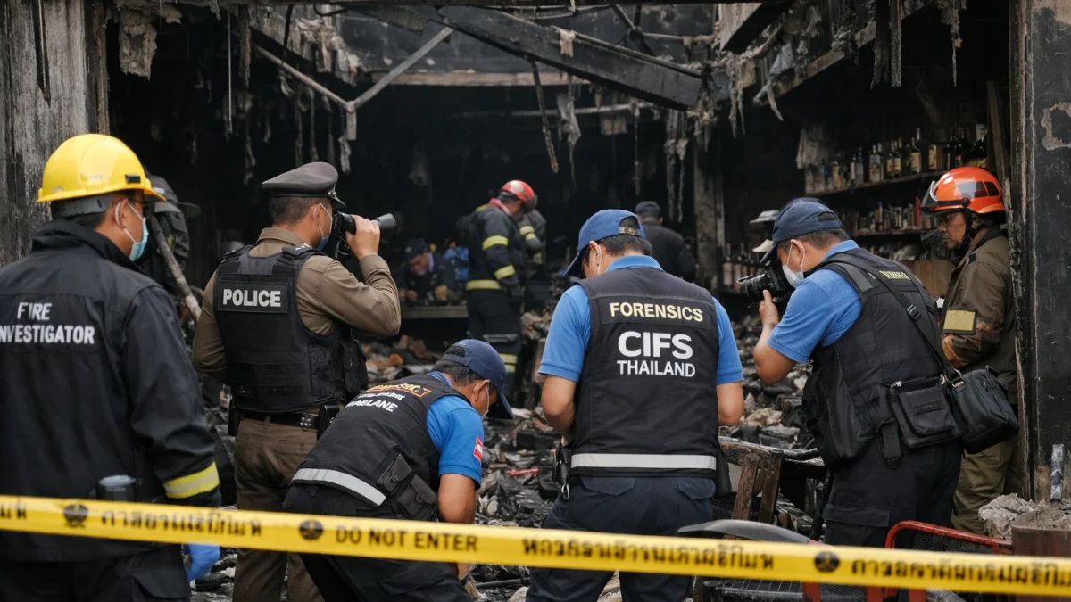 Bangkok Authorities Investigate Causes of Deadly Pub Fire