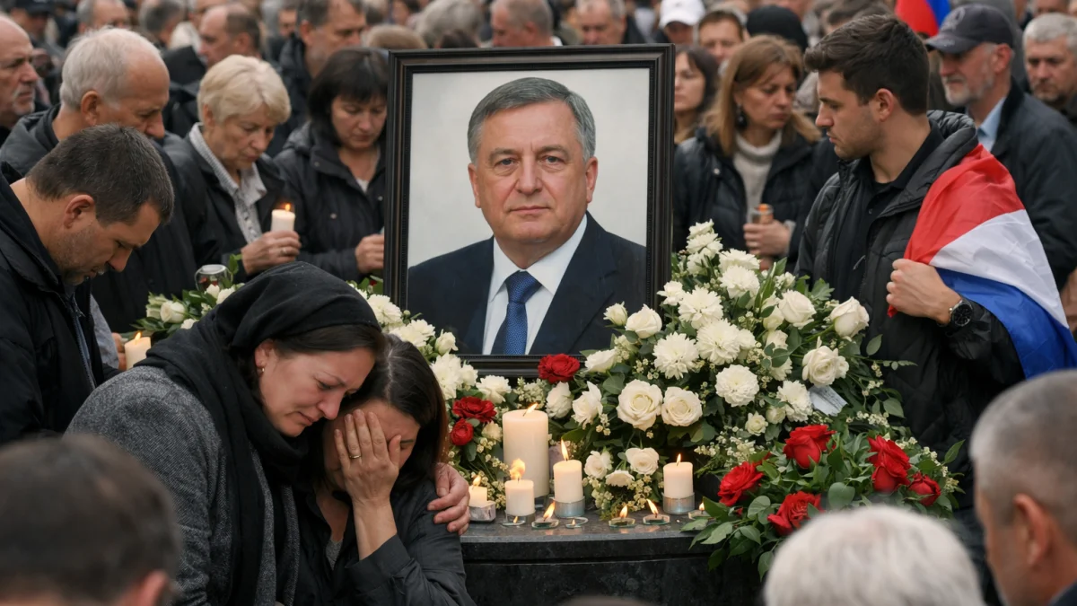 Public Mourns Loss of Prominent Political Figure