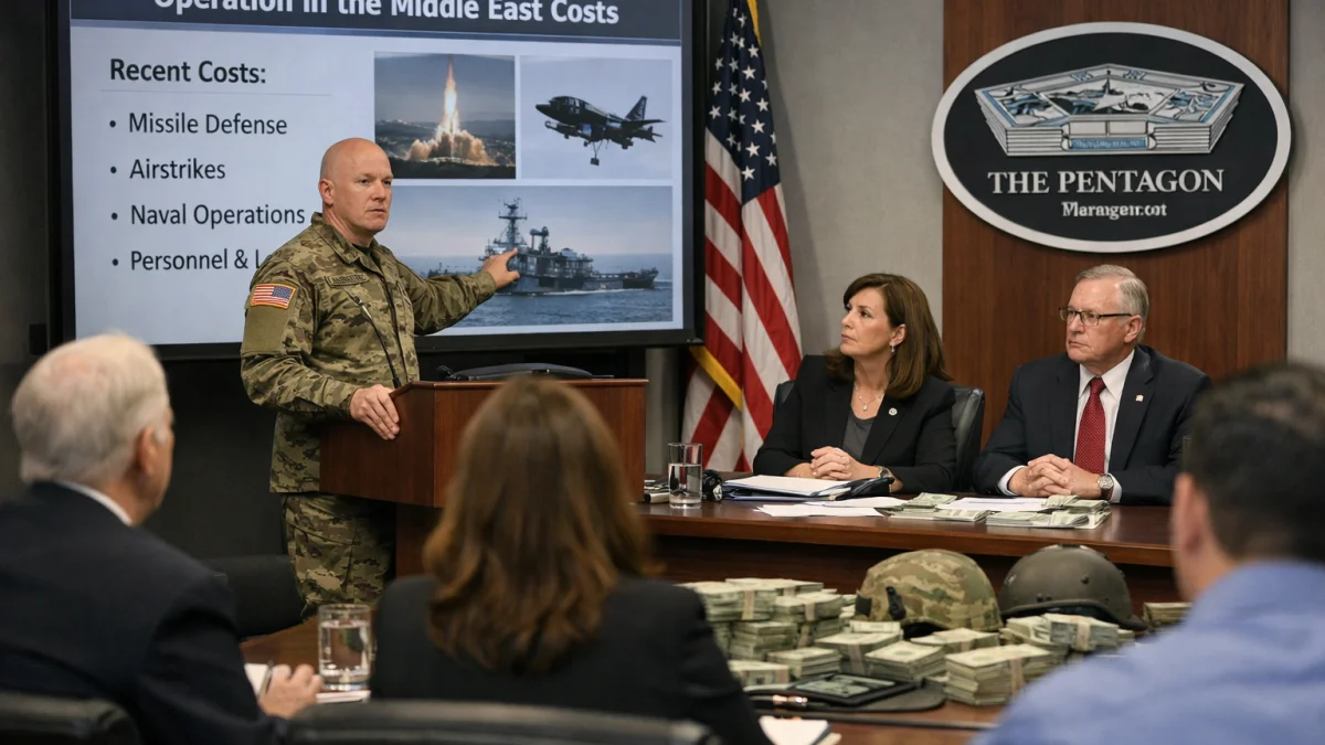 Pentagon Reports Rising Costs of Ongoing Iran Conflict