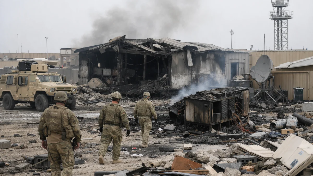 Iran Claims Damage to US Base After Latest Wave of American Attacks