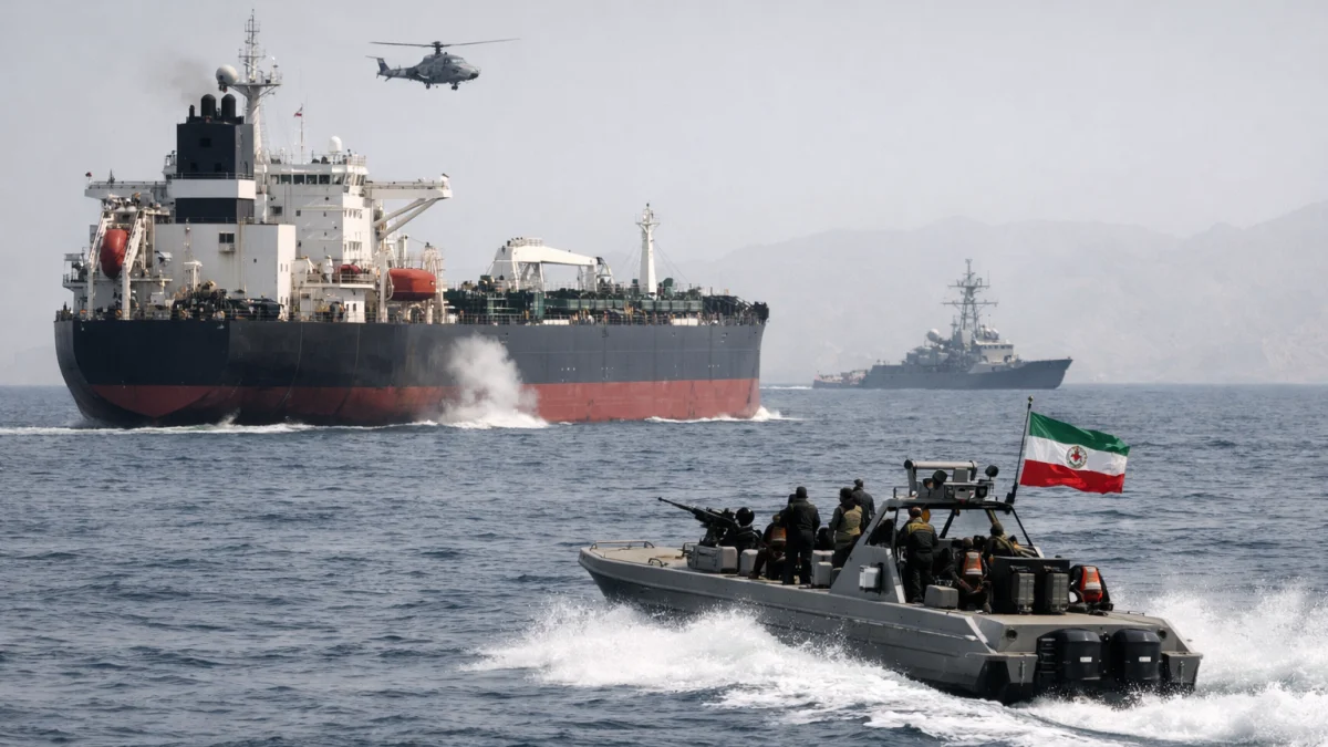 Oil Prices Rise Sharply as US-Iran Tensions Disrupt Hormuz Shipping