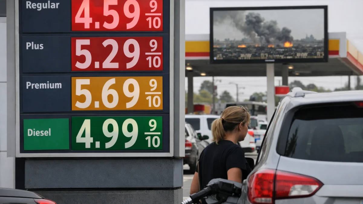 US Gas Prices Climb Amid Renewed Middle East Conflict