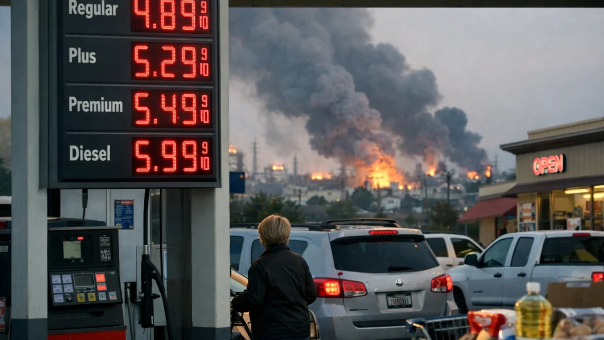 Inflation Concerns Grow as Energy Costs Spike from Conflict