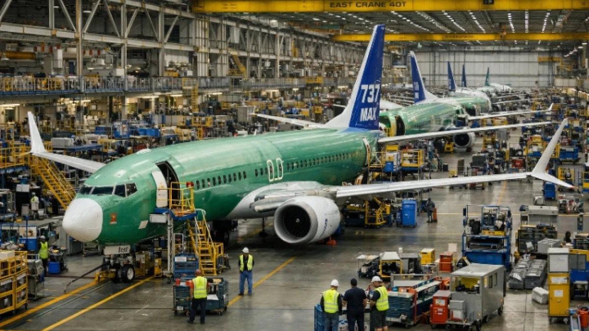 Boeing Opens New Production Line to Meet Demand for 737 Max Aircraft