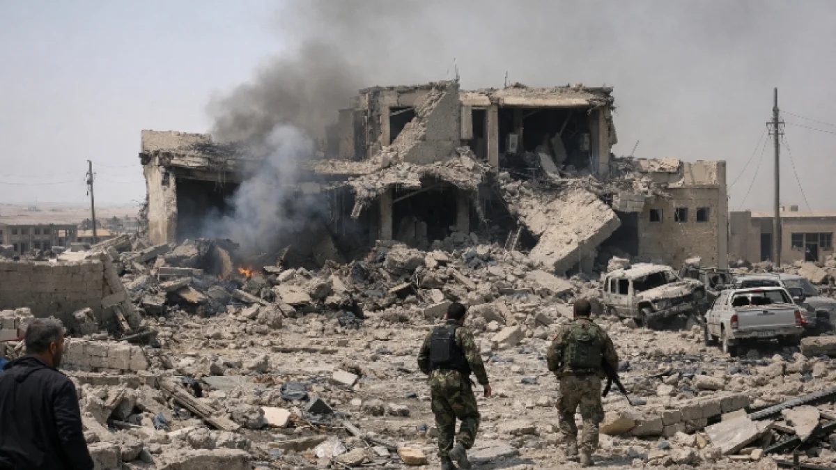 Iran Revolutionary Guards Claim Attack on Enemy Command Center in Syria