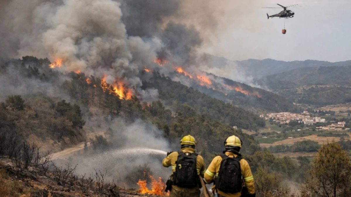 Major Wildfires Burn Seventy Thousand Hectares Across Spain This Year
