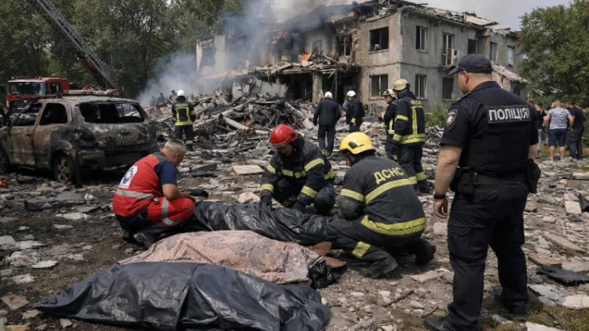 Russia Launches Missile and Drone Attack Killing at Least Six in Ukraine