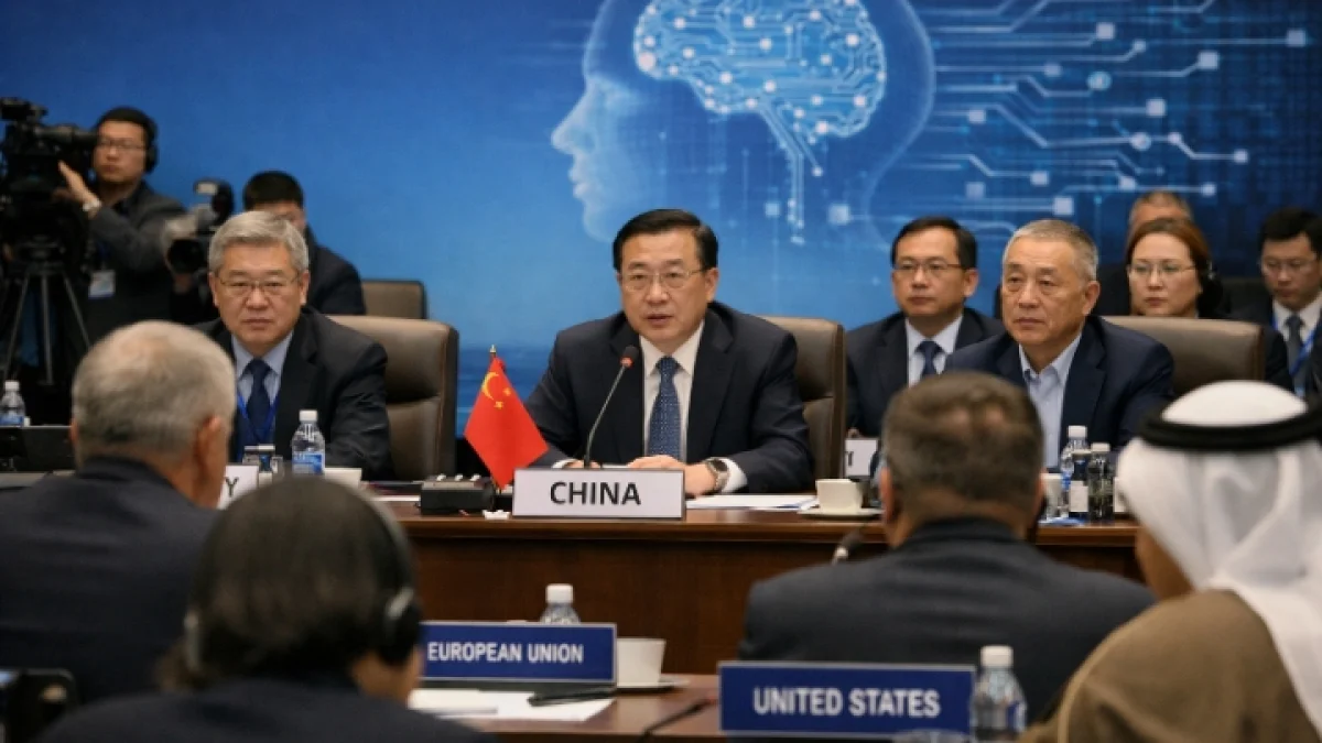 China Pushes for Leading Role in New Global AI Governance Body